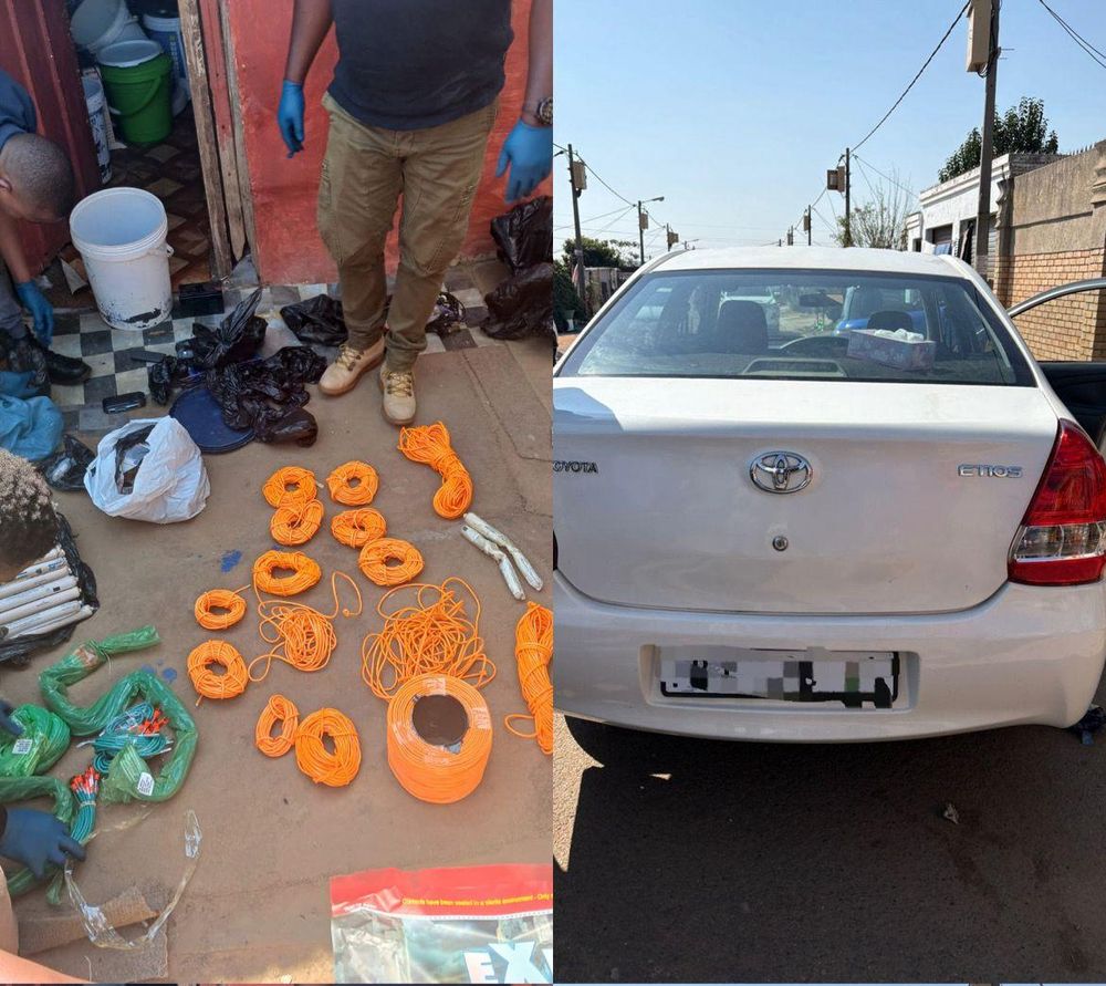 Three Zimbabwean nationals arrested with blasting equipment linked to Gauteng ATM bombings