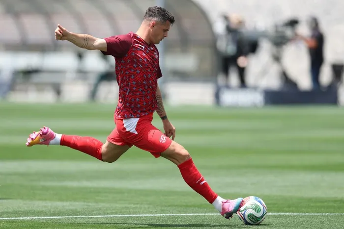 Can Granit Xhaka guide Switzerland to the top of Group B? Photo: AFP