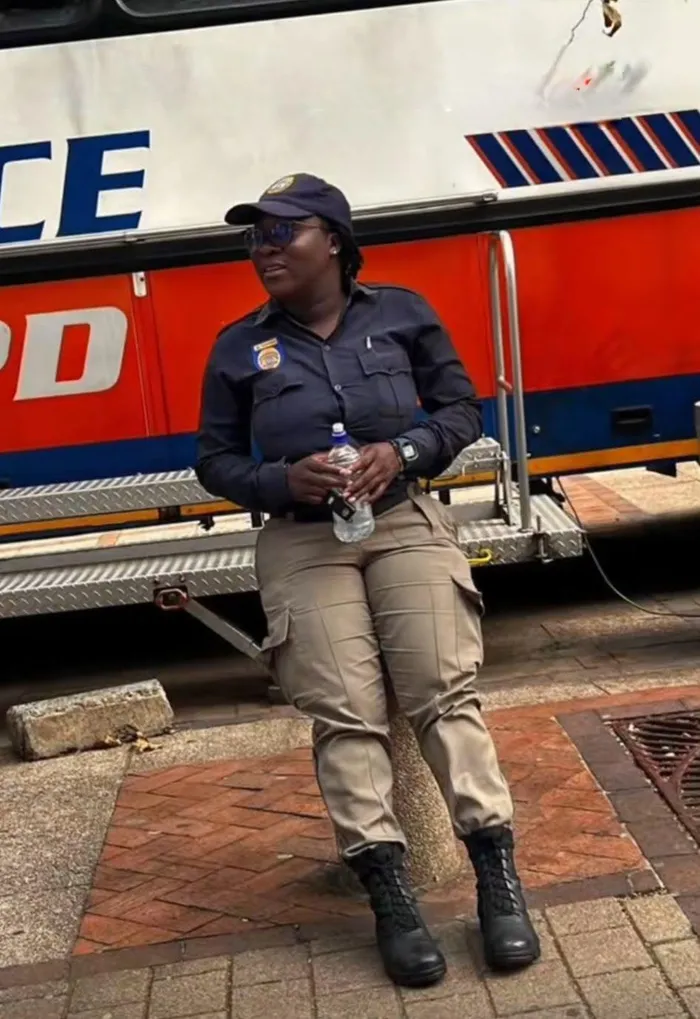 A JMPD officer, Amukelani Musengi, accused of murdering her colleague, Palesa Rikhotso (pictured), will learn the fate of her bail application next week following a court appearance this week.