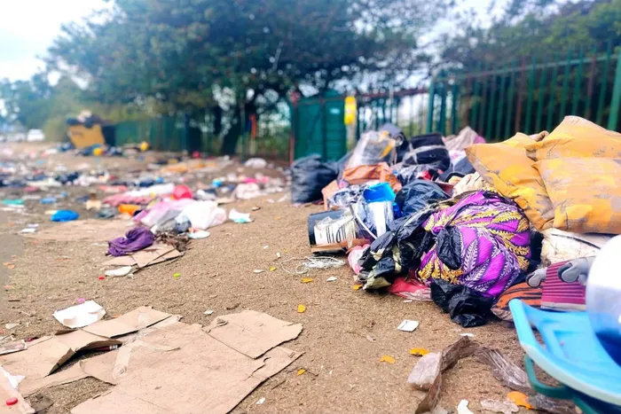 Items belonging to Malawian nationals who had sought shelter in a condemned KwaZulu-Natal Department of Public Works and Infrastructure building were left behind during repatriation.