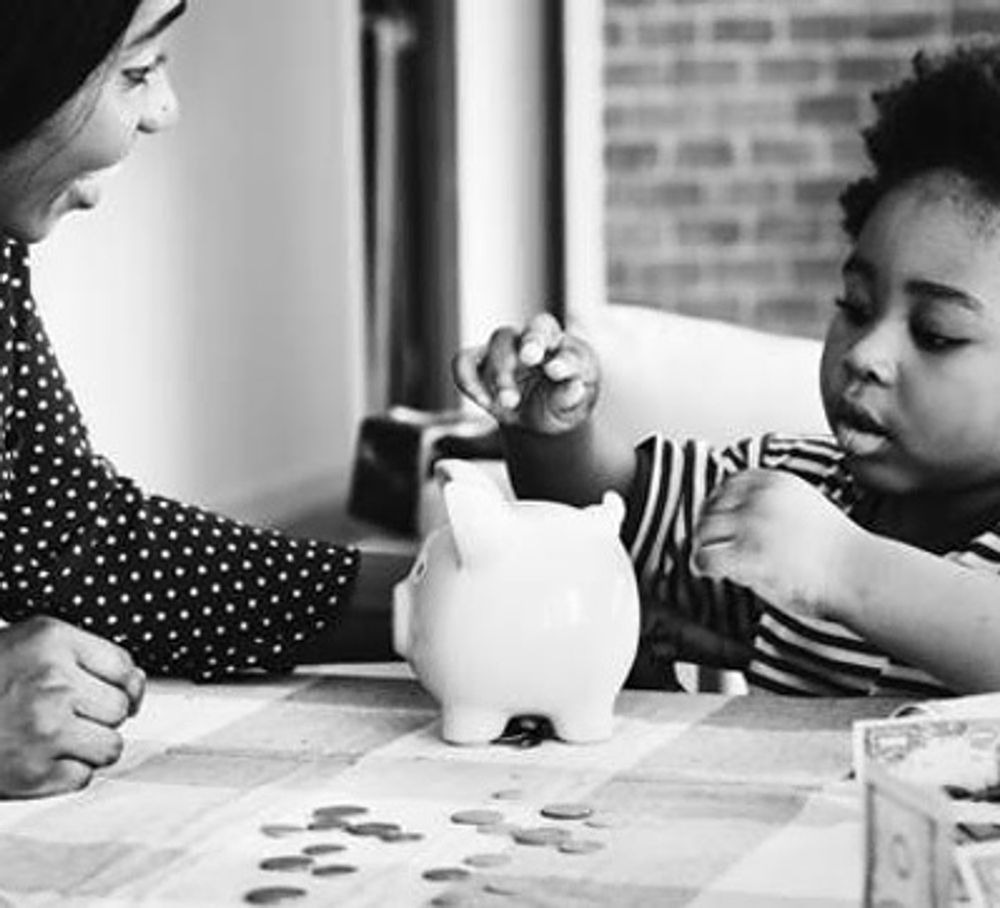 Teaching children how to save