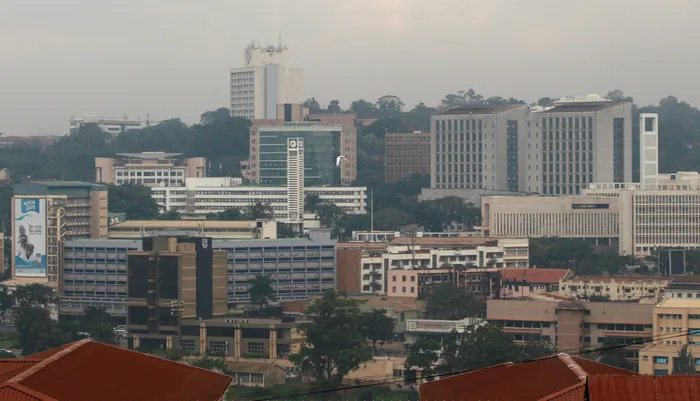 A general view shows the capital city of Kampala in Uganda. Picture: Reuters/James Akena