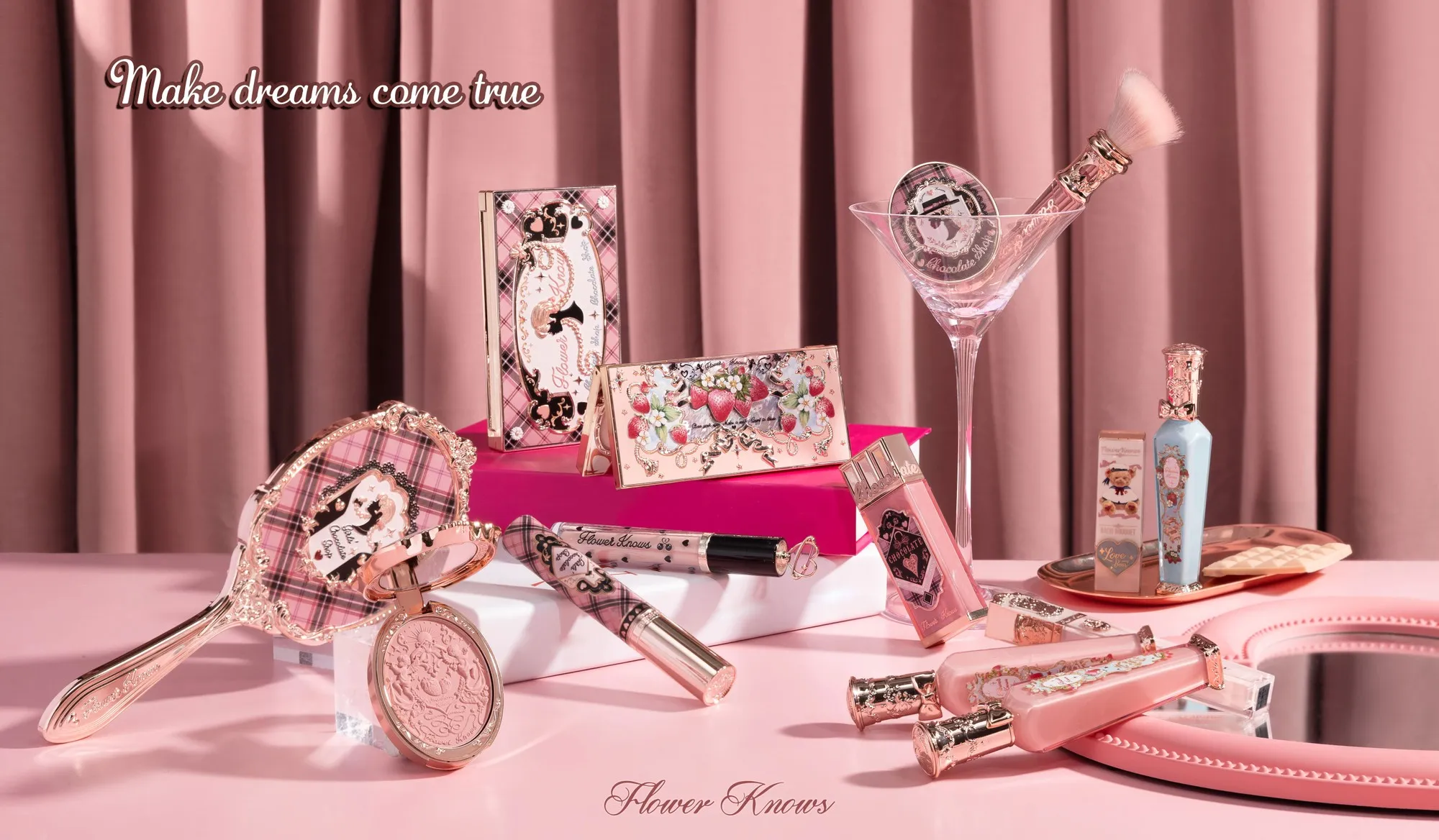 Avant-garde beauty brand Flower Knows presents an enchanting