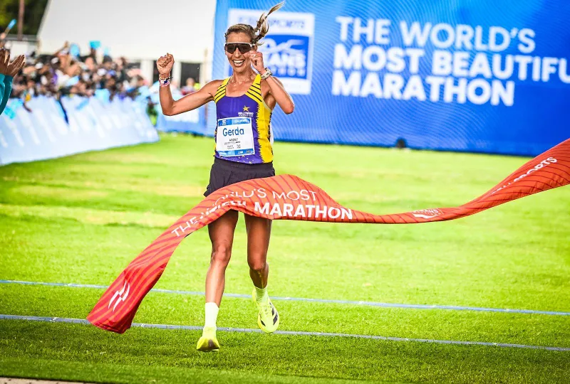 Gerda Steyn happy to achieve target of seventh Two Oceans Ultra title in a row