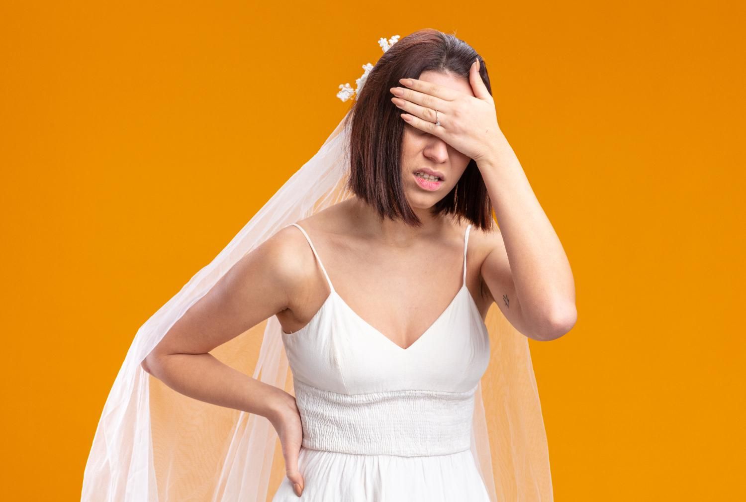 Sister demands bride change wedding colour scheme to match her complexion