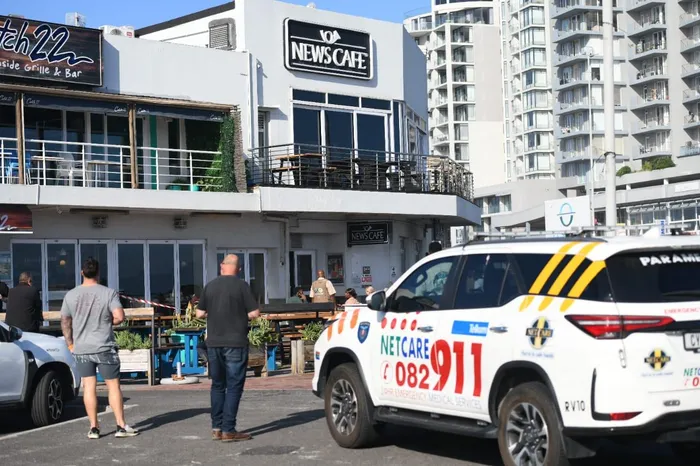Police are investigating the fatal shooting of a 33-year-old man at a café in Marine Circle, Table View, on Monday afternoon.