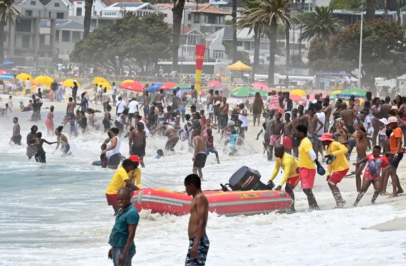 Camps Bay beach reopened to scores of beachgoers days after sewer spill