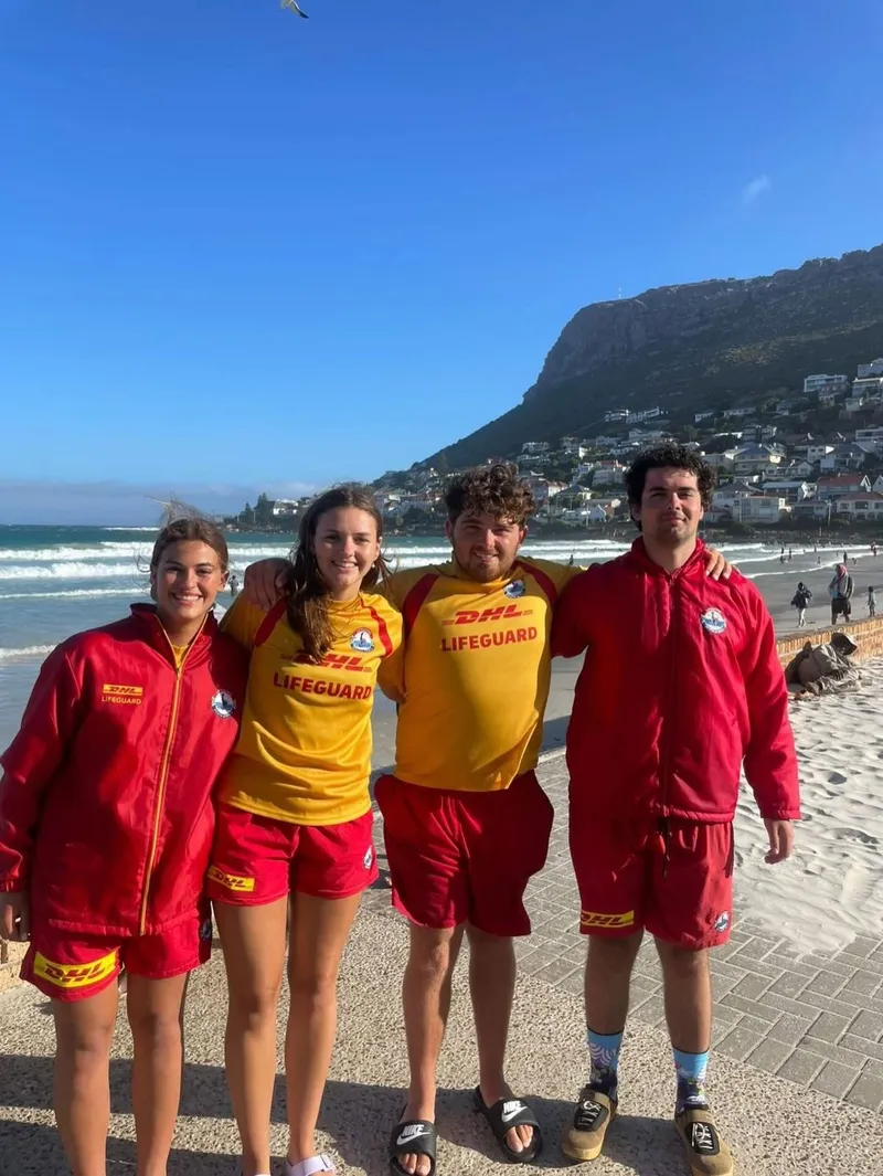 Lifesavers rescue child and adult from dangerous rip current at Fish Hoek Beach