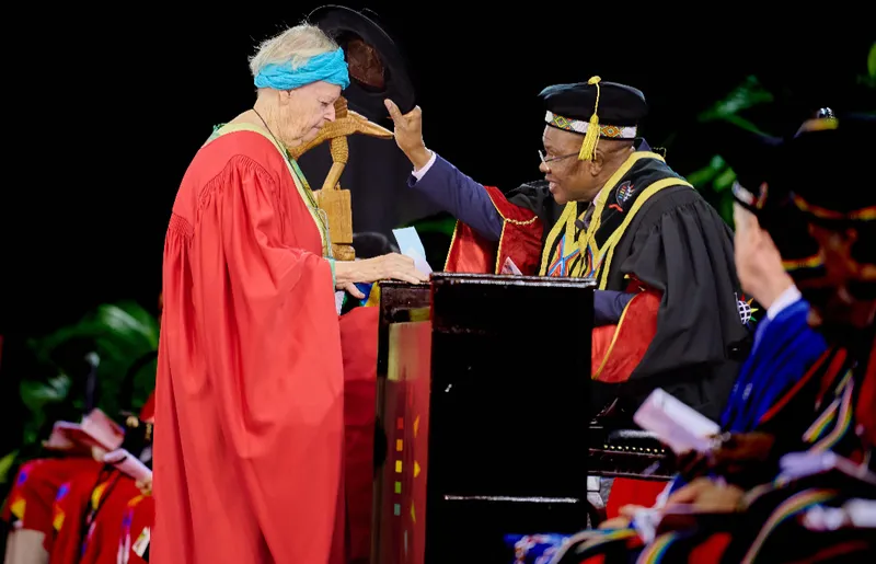 Dr Adams (76) earns PhD in environmental advocacy at UKZN