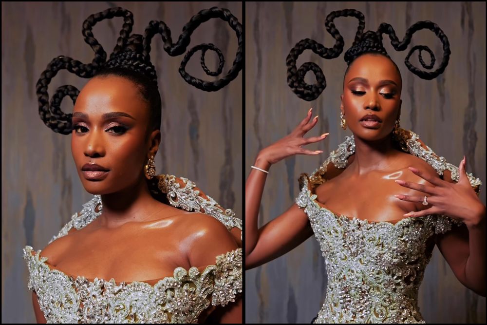 Zozibini Tunzi-Bolowana steals the show with stunning looks at Miss Universe Zimbabwe 2026