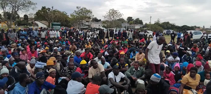 Malawian nationals in temporary accommodation in Johannesburg as the government facilitates their voluntary repatriation to Malawi.