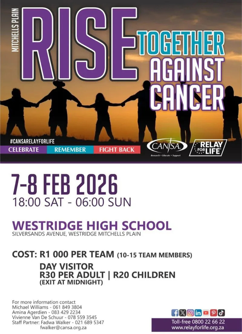 Cancer warriors take on Relay For Life in Mitchells Plain