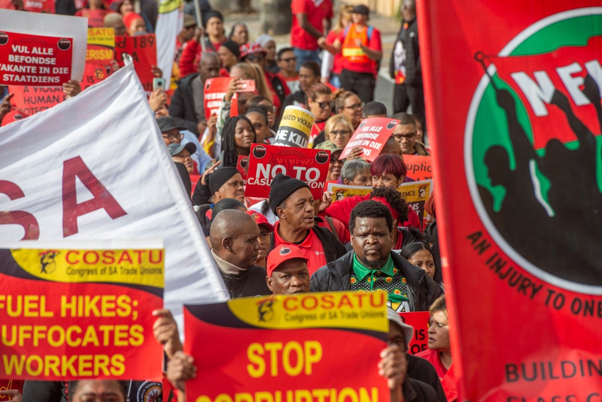 MEC says he missed Cosatu memorandum as picketers were too early for ...