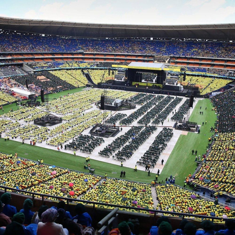 More than 100,000 gather for national day of prayer as SA confronts unemployment and poverty