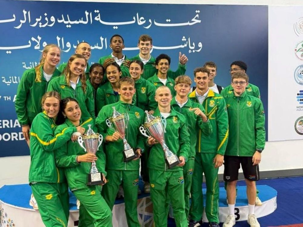South African swimmers shine at African Championships with 84 medals