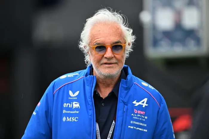 In a ground-breaking move orchestrated by Flavio Briatore, Italian fashion powerhouse Gucci will become Alpine's title sponsor from 2027. Photo: AFP