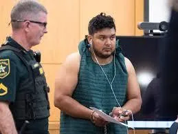 Orlin's uncle Samuel Maldonado Erazo being arrested for his murder.