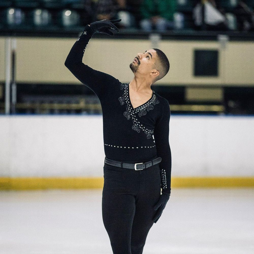 Lawyer makes history on ice