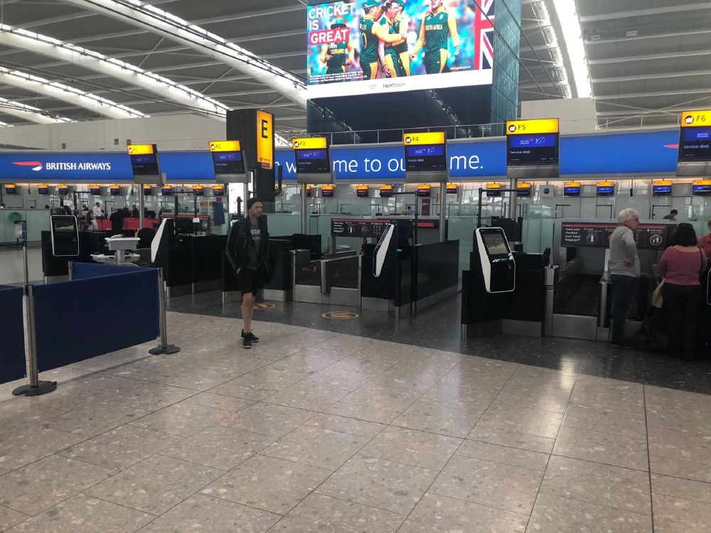 Heathrow Airport reports 5.3 per cent drop in passenger numbers amid Middle East conflict