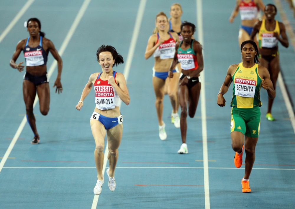 Semenya wins silver for SA