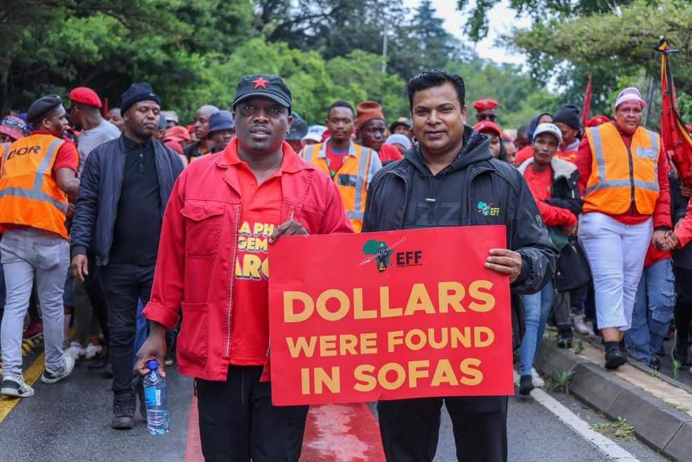 Malema erneuert Forderungen nach Ramaphosas Amtsenthebung wegen Phala ...