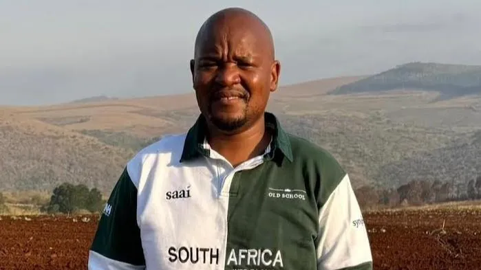 The new chairperson of African Famers Association of Southern Africa in KwaZulu-Natal, Phikelela Zondi, who says he is prioritising livestock theft and agricultural land shortage for farmers. 