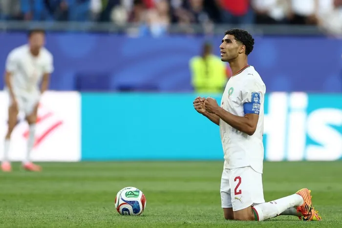 Morocco captain Achraf Hakimi is faces a raoe trial in France.