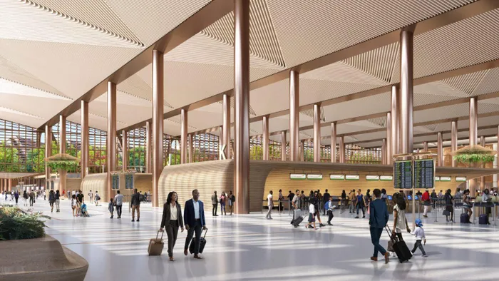 A preview of the interior of Bishoftu International Airport once completed.