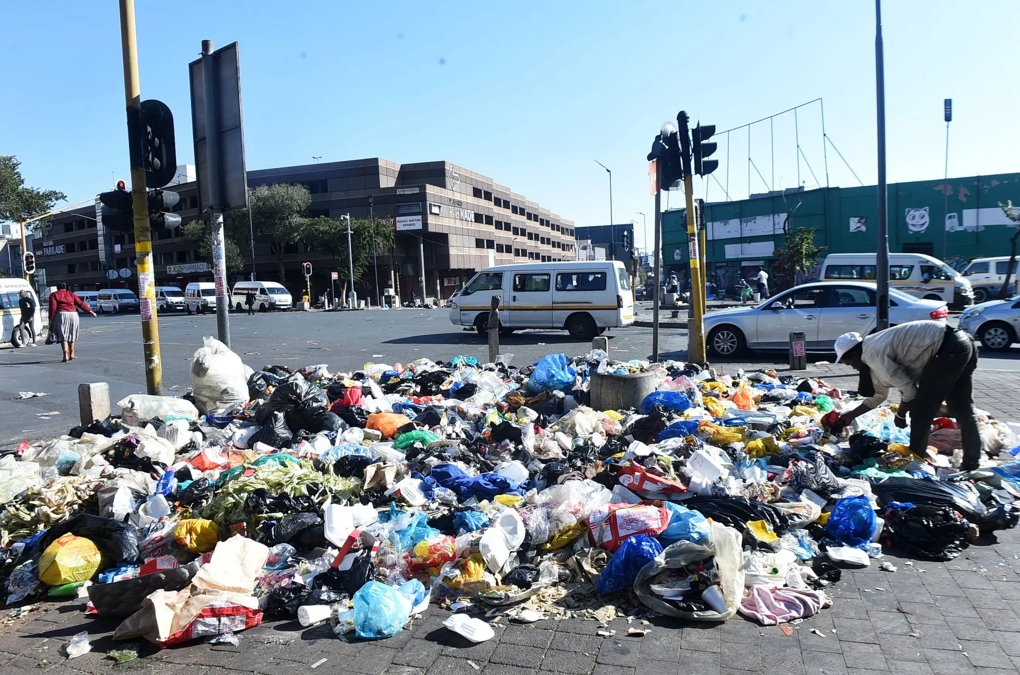 Uncollected trash inflames health hazards as Pikitup protest continues unabated - Vimarsana News