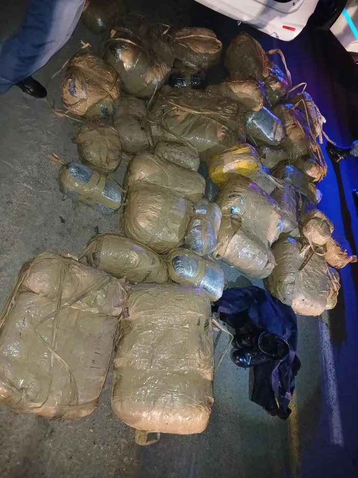 31 bales of dagga seized as KZN police arrest one of their own.