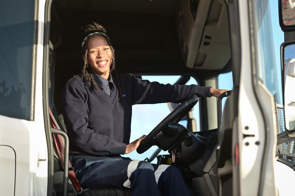 Atlantis truck driver breaks barriers in South Africa's logistics industry