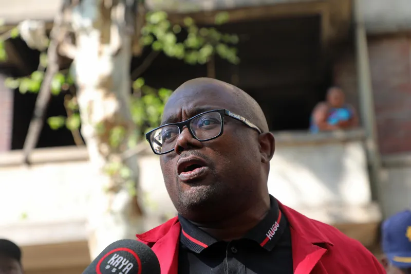 MMC for Public Safety Dr Mgcini Tshwaku. 