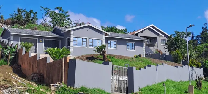 The completed home. 
