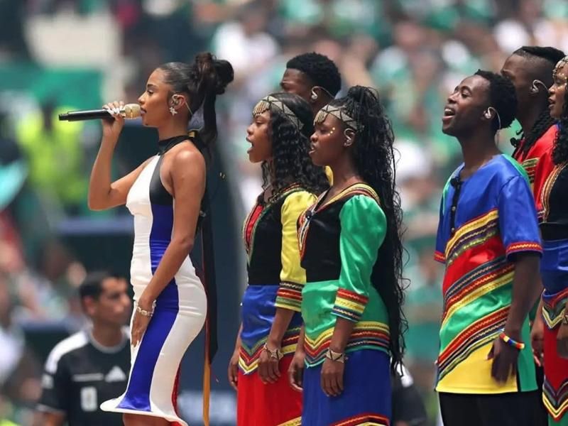 'Wait, was that it?' Mzansi reacts to Tyla's brief Fifa World Cup appearance ahead of Bafana vs Mexico