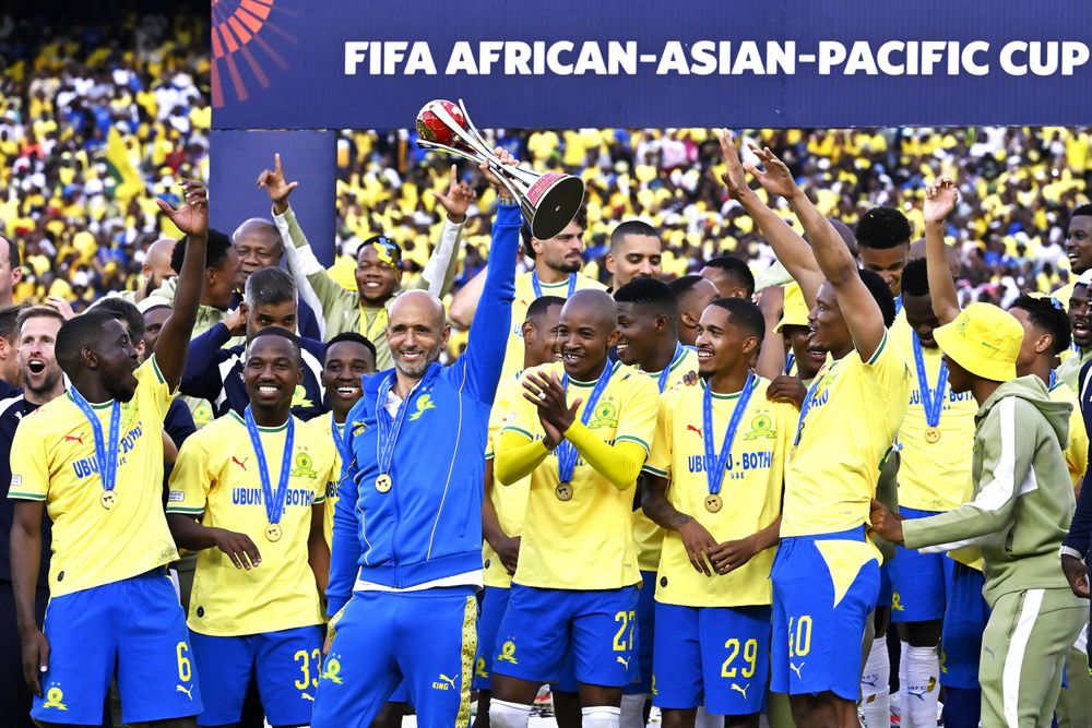 Sundowns claim Fifa African-Asian-Pacific Cup as Cardoso honors fallen star and GBV victims