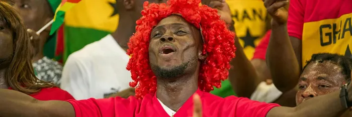 Ghana fans will be cheering their team alongside nine other African nations at the World Cup finals. 