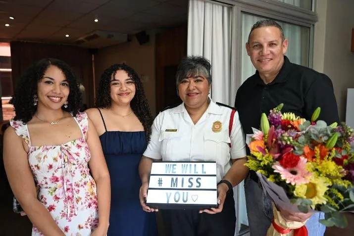 Trailblazing firefighter Arlene Wehr retires after 30 years of service