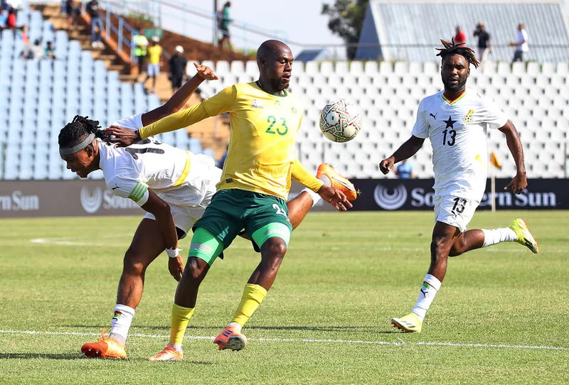Mbule helps Bafana Bafana beat Ghana in a practice match ahead of AFCON