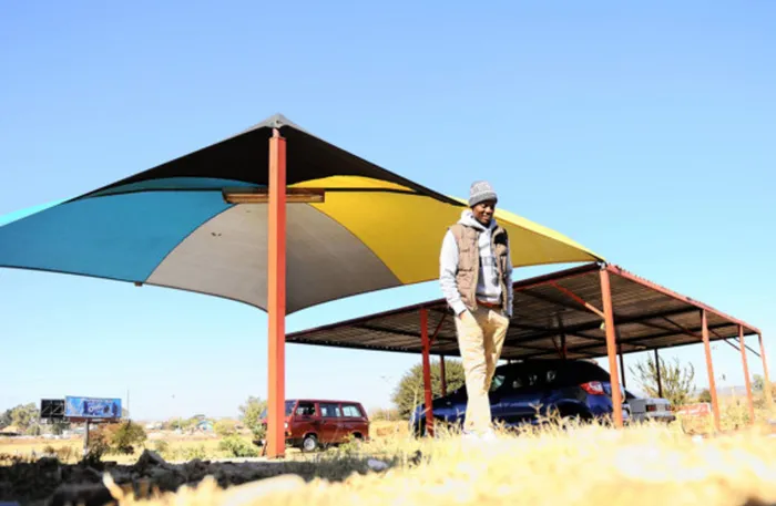 17/06/2015. Walter Lerumo at his carwash in Mamelodi where the City of Tshwane is planning to build a carwash as well. Picture: Oupa Mokoena