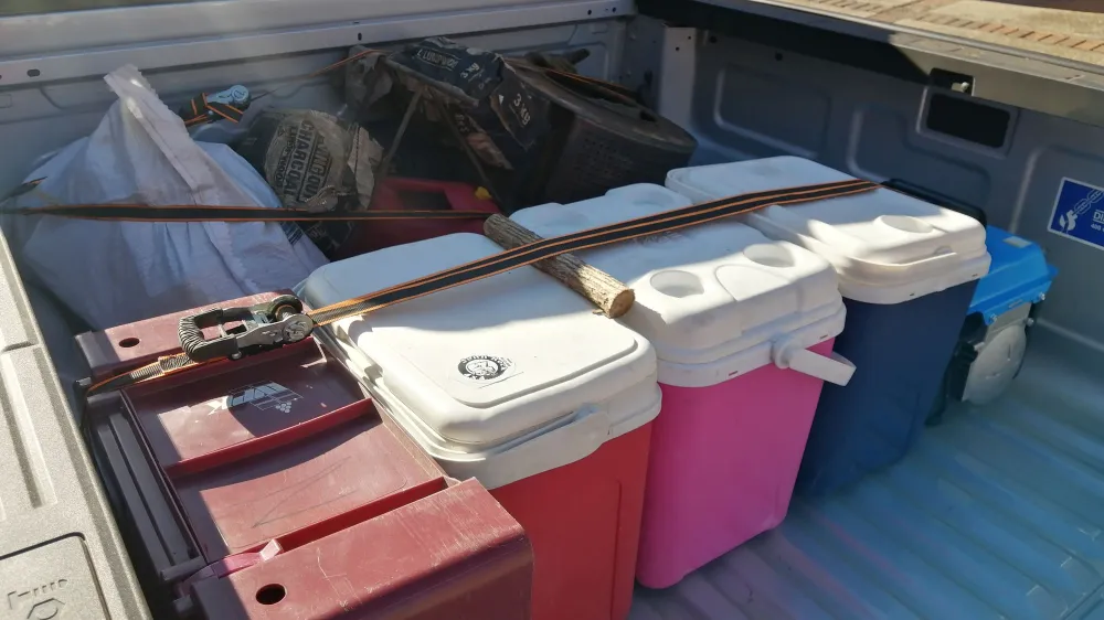 2023 Ford Ranger XL double cab loading space