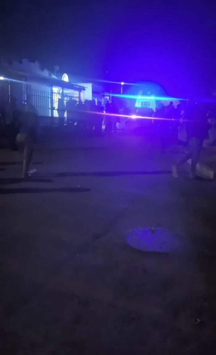 The shooting in Langrug.