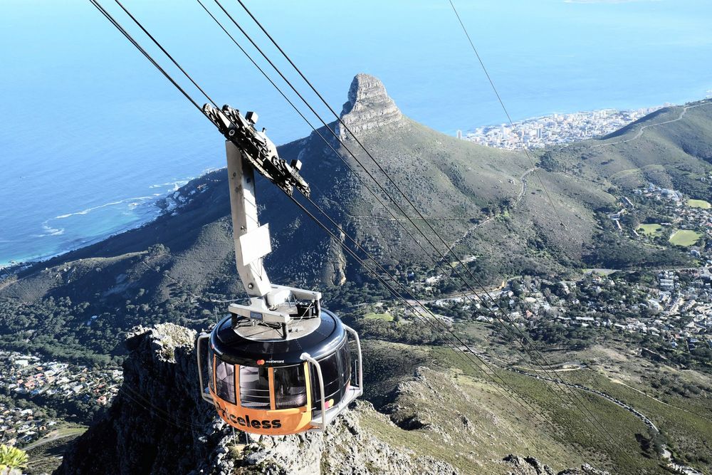 Table Mountain cableway in renewed mountain safety drive