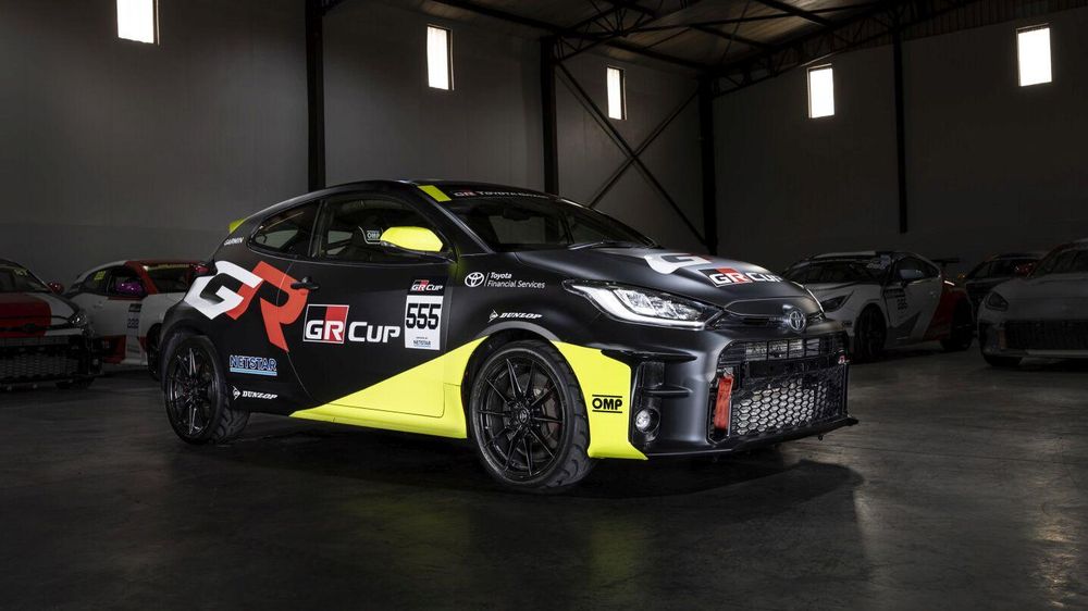 We’re racing in the 2025 Toyota GR Cup Media Challenge in a GR Yaris!