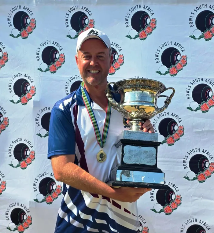 Nikša Benguric the 2026 BSA Open singles champion. 