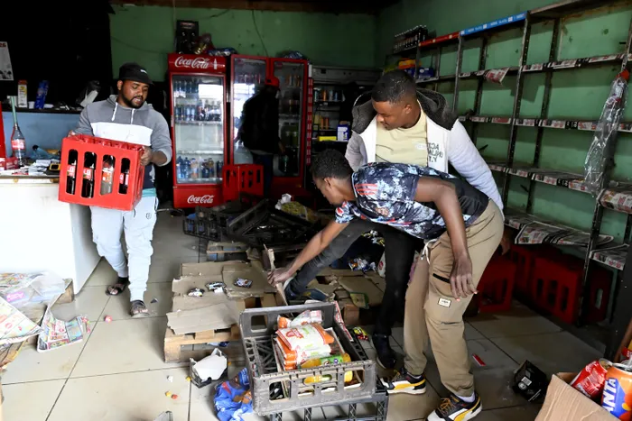 Residents in Eden Park allegedly forced five Ethiopian-owned spaza shops to close.