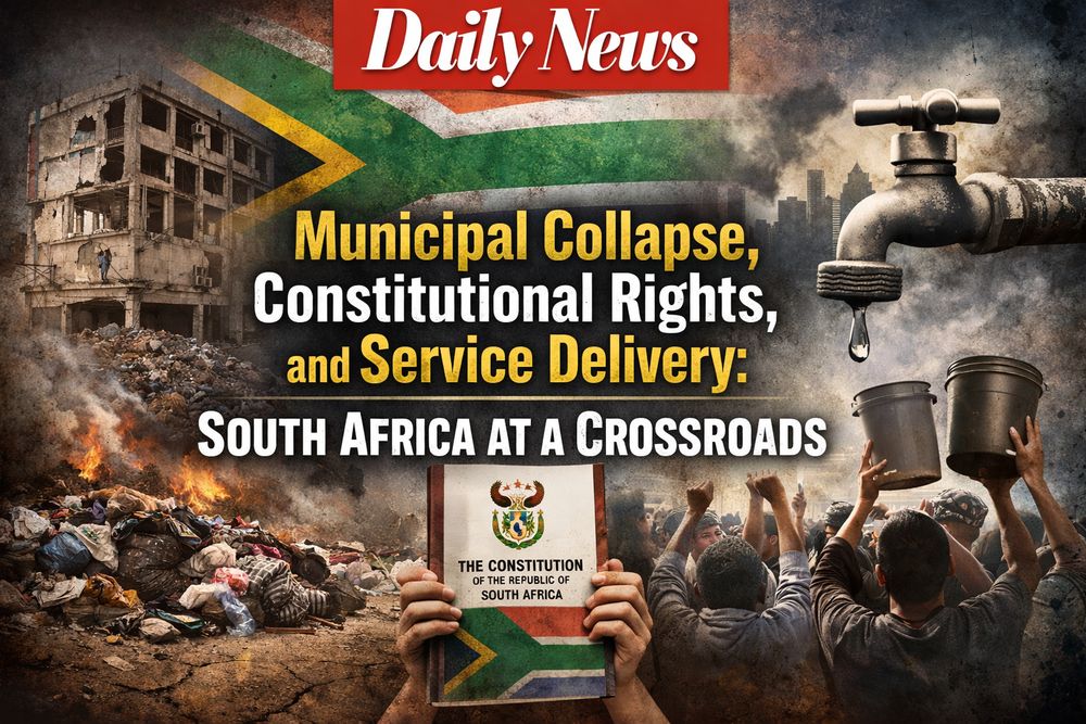 Municipal Collapse, Constitutional Rights, and Service Delivery: South Africa at a Crossroads