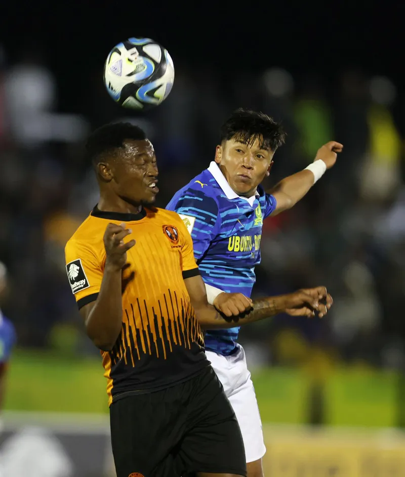 Mamelodi Sundowns reclaim the summit after Macerlo Allende strike sink stubborn Polokwane City in Seshego