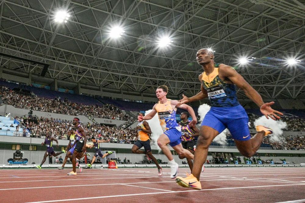 Shanghai surprise: SA's Gift Leotlela pips world-class field in dramatic 100m photo finish