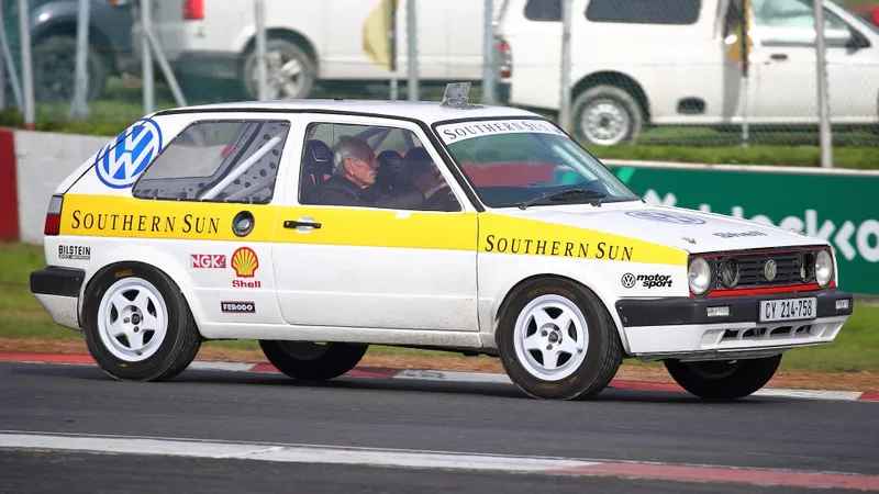 Van der Merwe takes to the track at Killarney