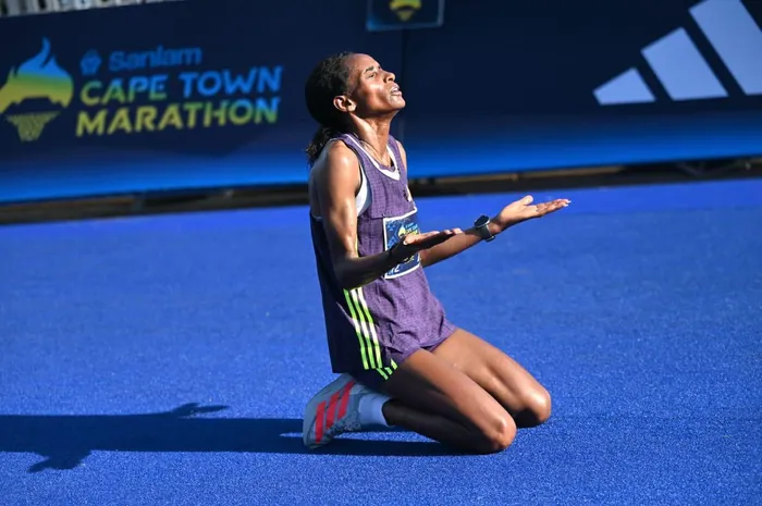 Dera Dida has vowed to return for another crack at Glenrose Xaba's Cape Town Marathon record next year, after falling just short in claiming victory in the women's race on Sunday.